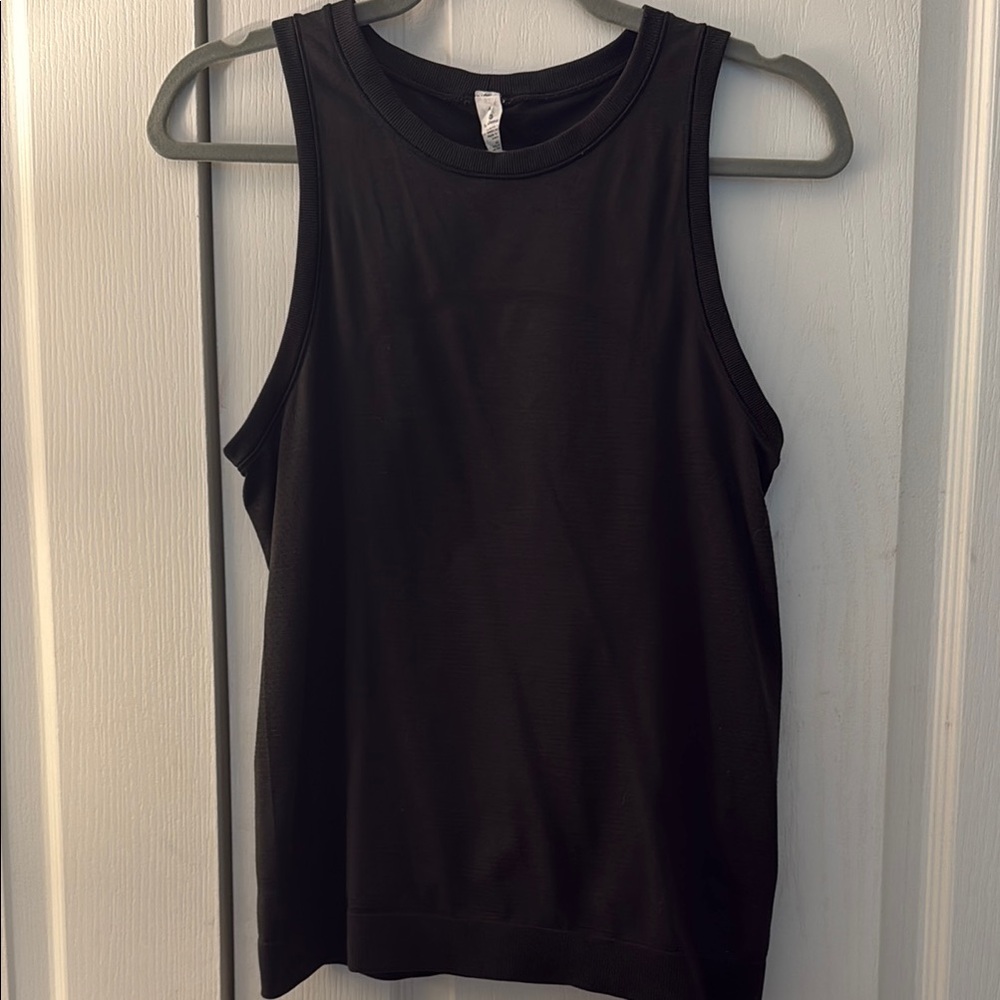 Lululemon Athletica Black Sleeveless Muscle Tee